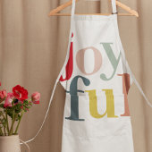 モダンカラフルJoyful Christmas Holiday Gift エプロン