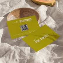 モダンカラフルQRコードお洒落結婚の