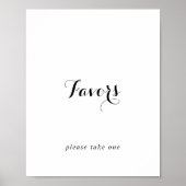 モダンカリグラフィーサインお好みの方に ポスター (正面)