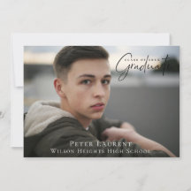 モダンカリグラフィー卒業写真