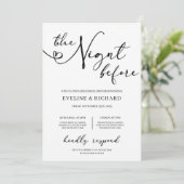 モダンカリグラフィー手書きレタリングリハーサル 招待状 (スタンド正面)