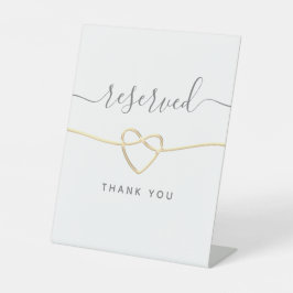 モダンカリグラフィー結婚式ペデスタル看板 台座サイン