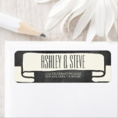 モダンカルボ結婚ード住所 シール (インサイチュ)