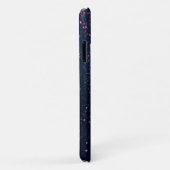 モダンガラキラキラ名前入りガーリー Case-Mate iPhoneケース (裏面/右)