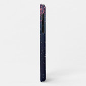 モダンガラキラキラ名前入りガーリー Case-Mate iPhoneケース (裏面/左)