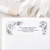 モダンガーデニア、海軍と赤面結婚、 ラベル (インサイチュ)