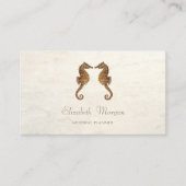 モダンガーリーおもしろい恋の馬 名刺 (正面)