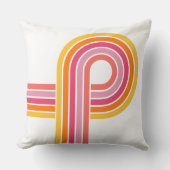 モダンガーリーはっきりした曲ストライプ線 クッション (正面)