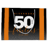 モダンガーリーオレンジ50と素晴らしい ラージペーパーバッグ (裏面)