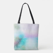 モダンガーリーカラフル,フラミンゴ – パーソナライズされた トートバッグ (裏面)