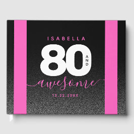 モダンガーリーピンク80と素晴らし ゲストブック