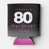 モダンガーリーピンク80と素晴らし 缶クーラー (正面)