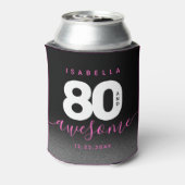 モダンガーリーピンク80と素晴らし 缶クーラー (缶裏面)