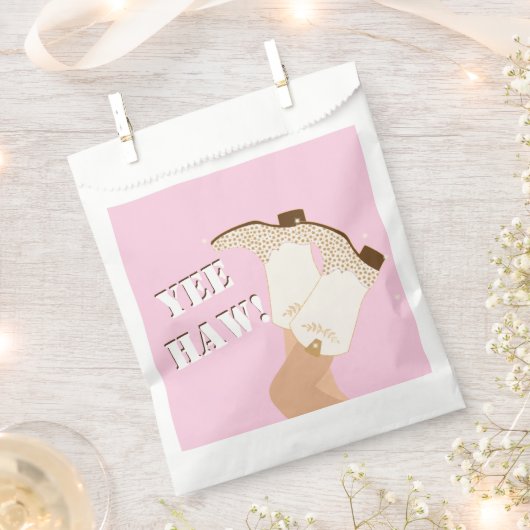 モダンガーリー女性のカーボーイブーツレッグスターイエハウピンク フェイバーバッグ (クリップ留めされた状態)