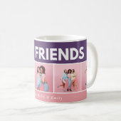 モダンガーリー数々の写真スクリプトトレンディー コーヒーマグカップ (正面右)