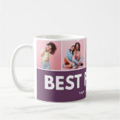 モダンガーリー数々の写真スクリプトトレンディー コーヒーマグカップ (左)