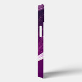 モダンガーリー紫スタイリッシュ Case-Mate iPhoneケース (裏面 / 右)