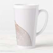 モダンガーリー金ゴールドの色のシンプル形エレガント式 カフェラテマグ (右)