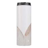 モダンガーリー金ゴールドの色のシンプル形エレガント式 タンブラー (裏面)