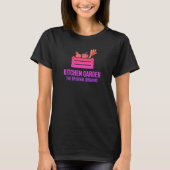 モダンキッチンガーデン ミニマリストベクターグラフィック Tシャツ (正面)