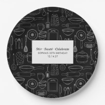 モダンキッチンパーティーシェフ誕生日パーティー