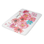 モダンキツネパーソナライズされたディアチャイルドレンスルーム バスマット (アングル)