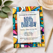 モダンキュビスト60歳の誕生日 招待状