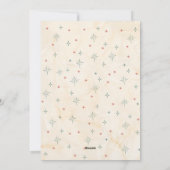 モダンキュートドッグのウィー ウーフ ユー ア メリークリスマス シーズンカード (裏面)