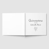 モダンキンセエレガントーニェラ15th誕生日パーティー ゲストブック (全面)