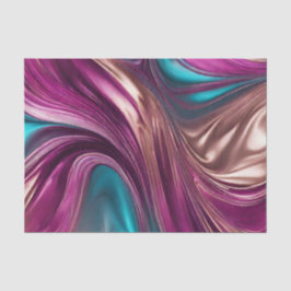 モダンギフト包装 – マゼンタターコイズと金ゴールド- 薄葉紙