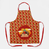 モダンギフト感謝祭最高の エプロン (正面)