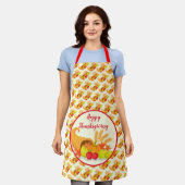 モダンギフト感謝祭最高の エプロン (着用した状態)