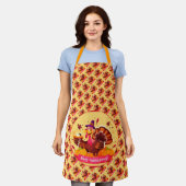 モダンギフト感謝祭最高の エプロン (着用した状態)