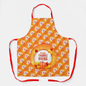 モダンギフト感謝祭最高の エプロン (正面)