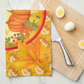 モダンギフト感謝祭最高の キッチンタオル (四つ折り)