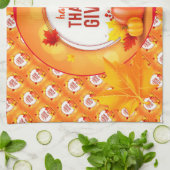 モダンギフト感謝祭最高の キッチンタオル (折り畳み)