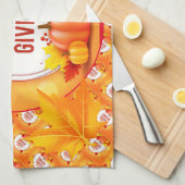 モダンギフト感謝祭最高の キッチンタオル (四つ折り)