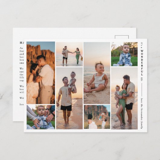 モダンギャラリー8フォト素敵な生活はがき シーズンポストカード (正面/裏面)