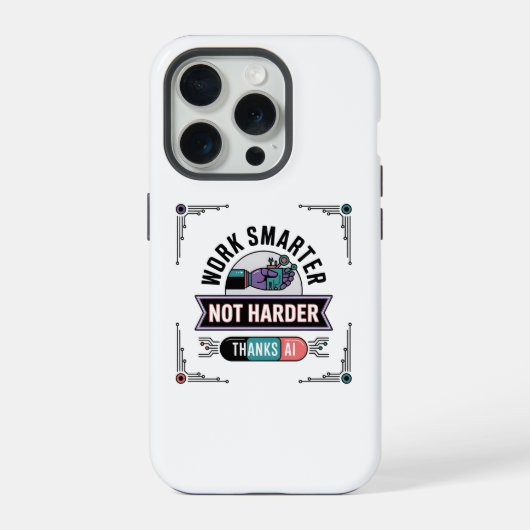 モダンギーク技術動向デジタル変換 iPhoneケース (裏面)