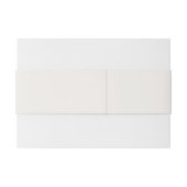 モダンクミニマルコンテンポラリー結婚ー 招待状ベリーバンド (裏面例)