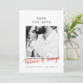 モダンクミニマルリスマスヴィンテージインディ シーズンカード (スタンド正面)