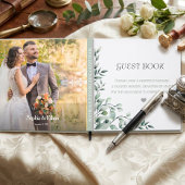 モダンクラシックな上品な結婚式 ゲストブック