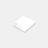 モダンクラシックグリーンクロスゴルフクラブモノグラム ポストイット (アングル)