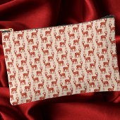 モダンクラシックシンプルレトロ鹿パターン アクセサリーポーチ