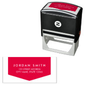 モダンクラシックバナー差出人住所 セルフインキングスタンプ (インサイチュ)