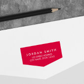 モダンクラシックバナー差出人住所 セルフインキングスタンプ