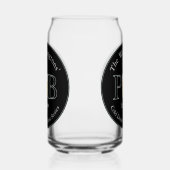 モダンクラシックパブ飲料用グラスビール缶 ガラス缶 (右)