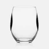 モダンクラシックパブ飲料用グラスビール缶 ステムなしワイングラス (左)