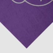 モダンクラシックパーソナライズされたシルバーホワイト 薄葉紙 (詳細)