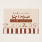 モダンクラシックブラウンベージュベーカリーショップ (正面)